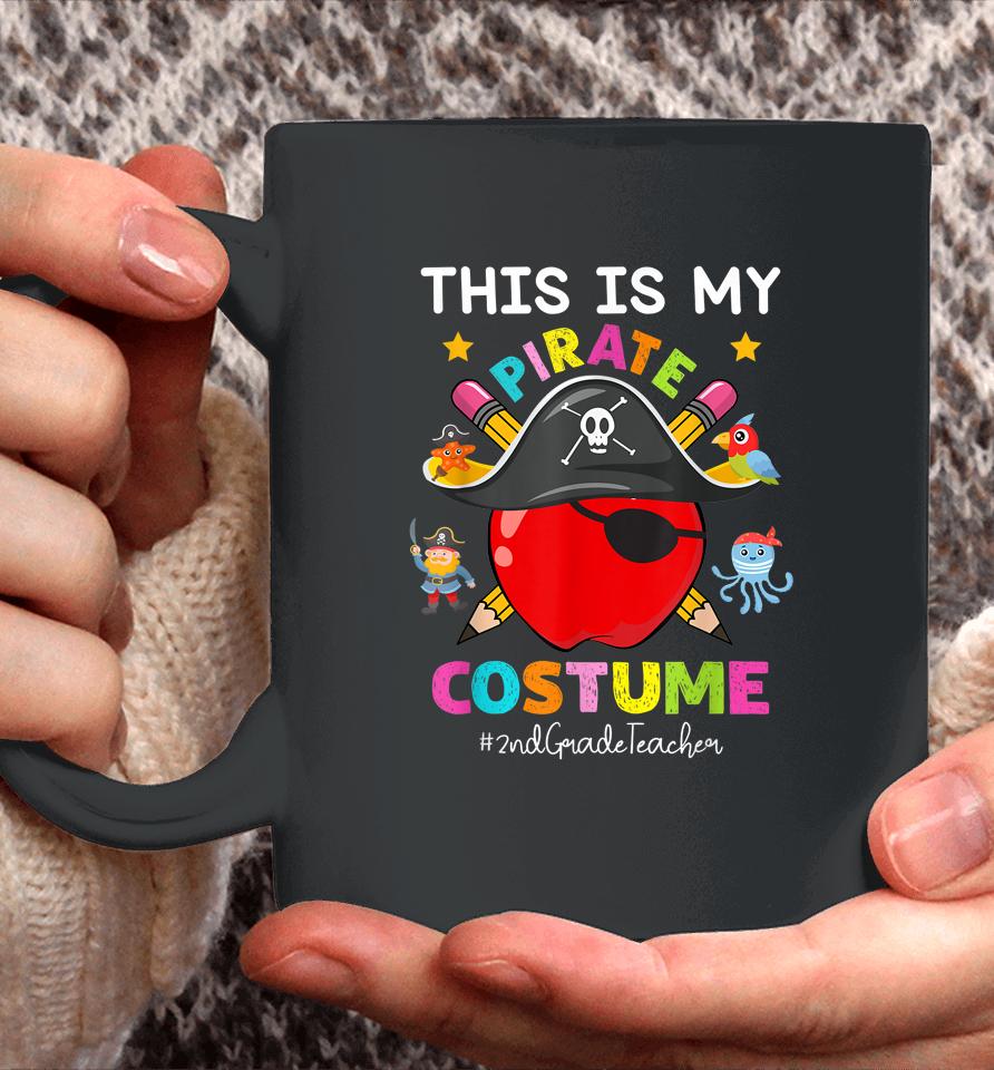 Pirate 2Nd Grade Teacher Spooky Halloween Costume Pirate Day Coffee Mug