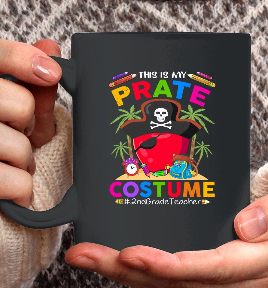 Pirate 2Nd Grade Teacher Spooky Halloween Costume Pirate Day Coffee Mug