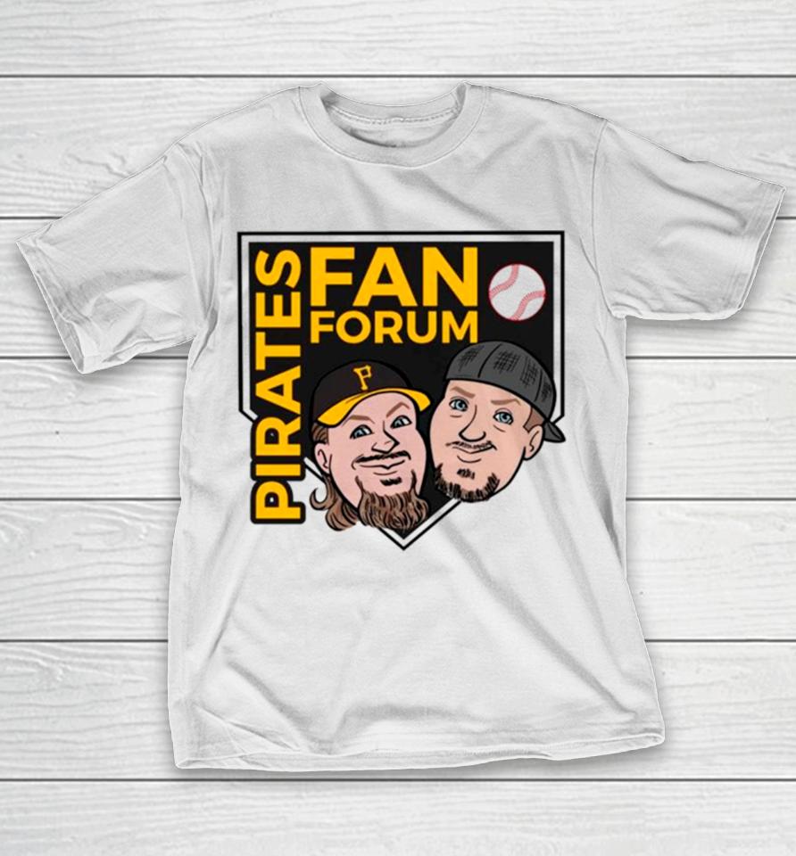 Pirates Fan Forun Baseball Mlb T-Shirt