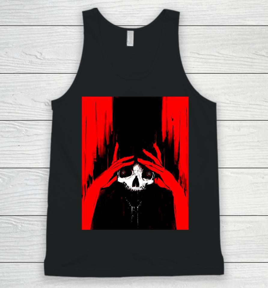 Pitch Canker Merch Overwhelmed Unisex Tank Top