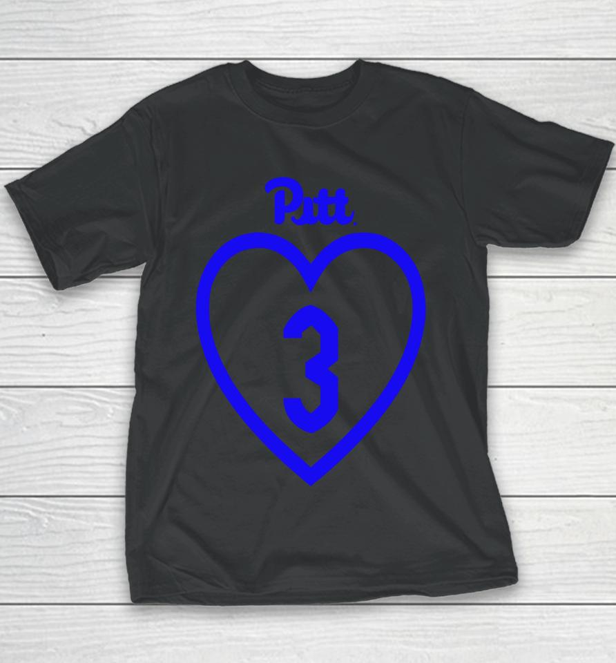 Pitt Love 3 Youth T-Shirt