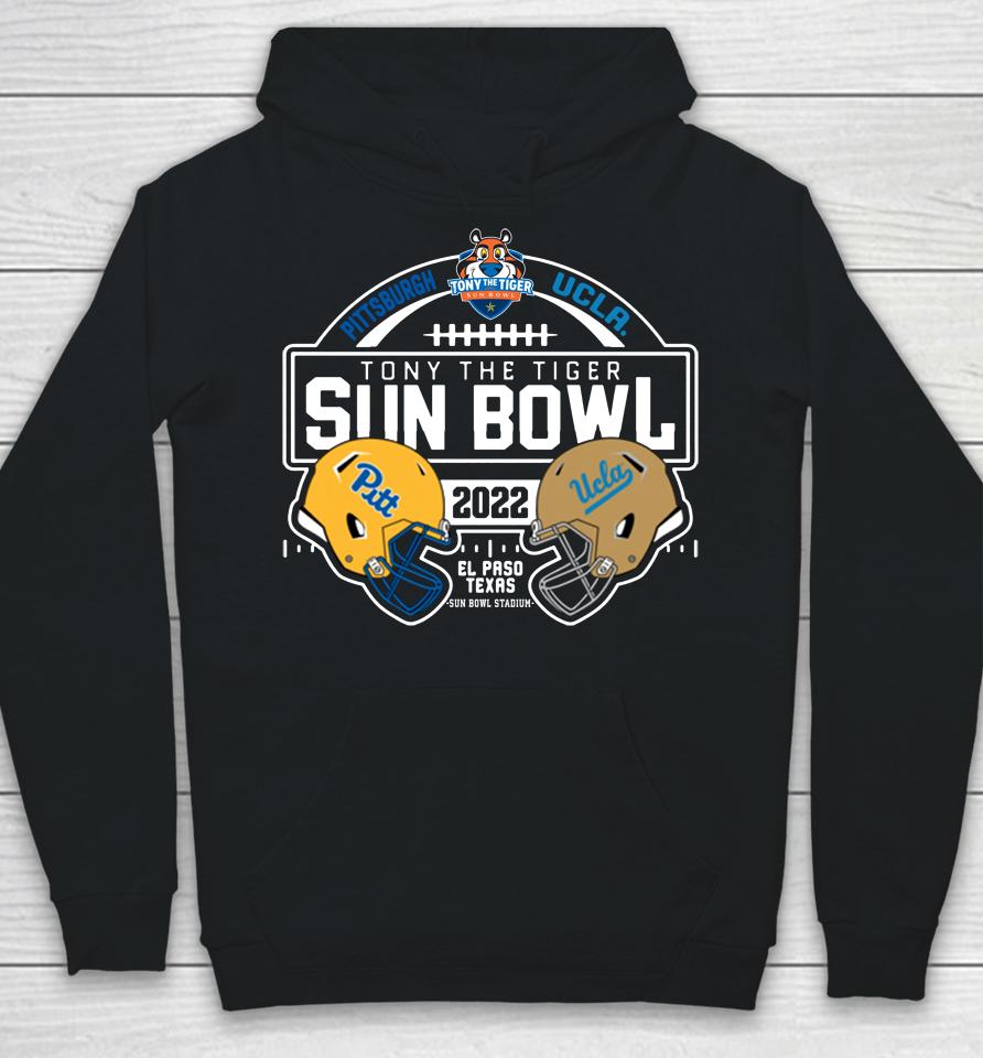 Pitt Panthers Vs Ucla 2022 Sun Bowl Match-Up Black Hoodie