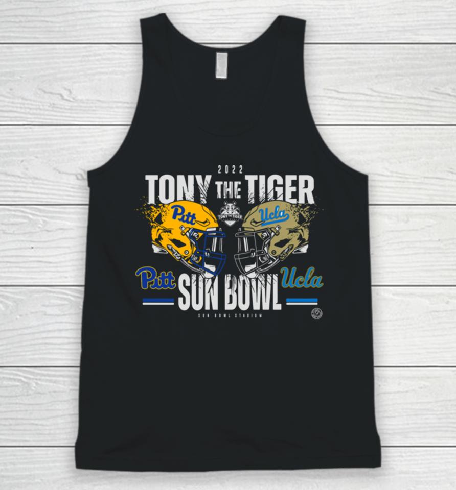 Pitt Panthers Vs Ucla Bruins 2022 Tony The Tiger Sun Bowl Unisex Tank Top