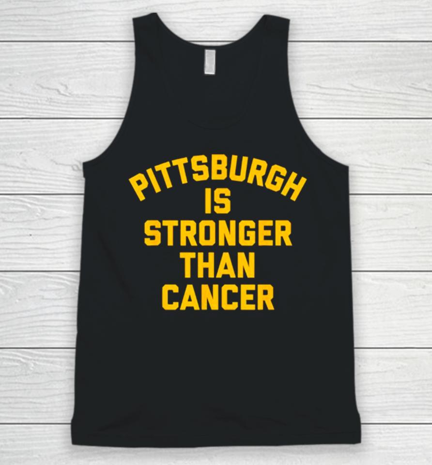 Pittsburgh Is Stronger Than Cancer 2024 Unisex Tank Top