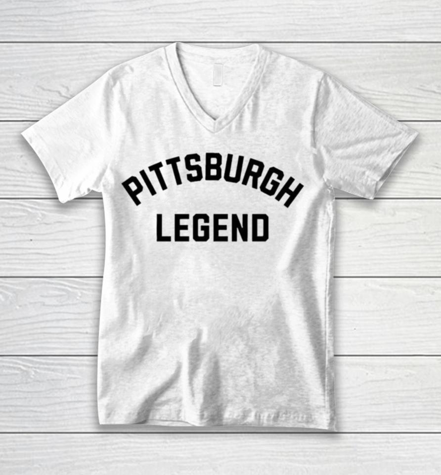Pittsburgh Legend Unisex V-Neck T-Shirt