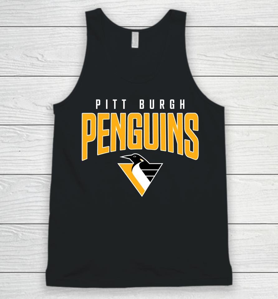 Pittsburgh Penguins Fanatics Branded Special Edition 2 0 Big And Tall Wordmark Unisex Tank Top