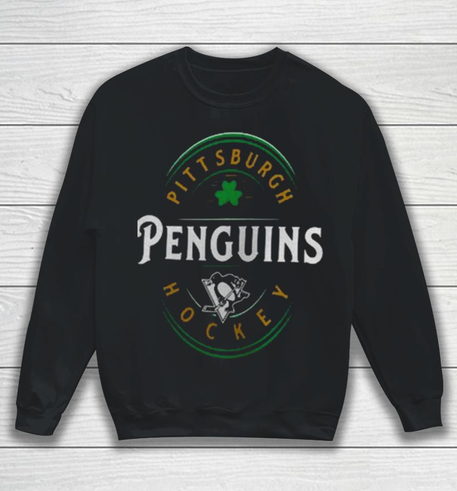 Pittsburgh Penguins Fanatics Branded St. Patrick’s Day Forever Lucky Sweatshirt