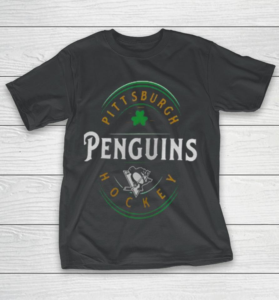 Pittsburgh Penguins Fanatics Branded St. Patrick’s Day Forever Lucky T-Shirt