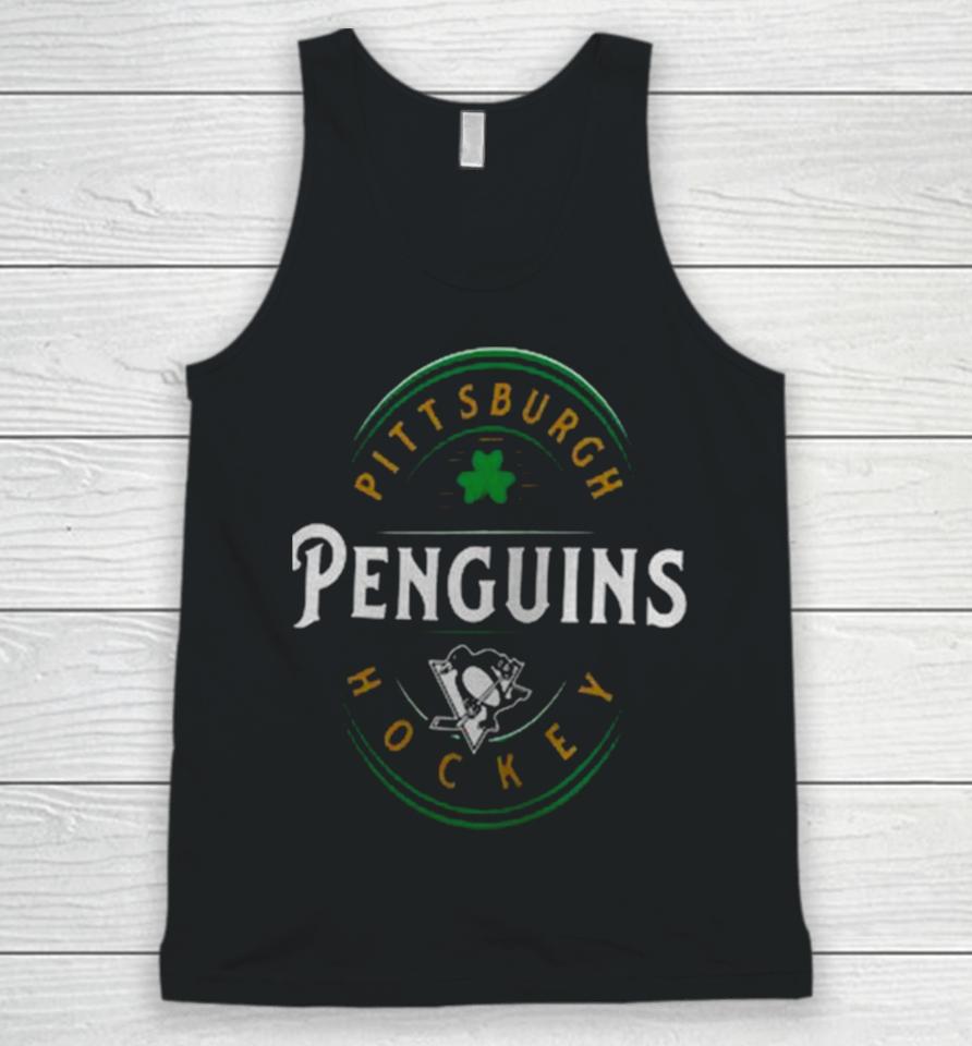 Pittsburgh Penguins Fanatics Branded St. Patrick’s Day Forever Lucky Unisex Tank Top