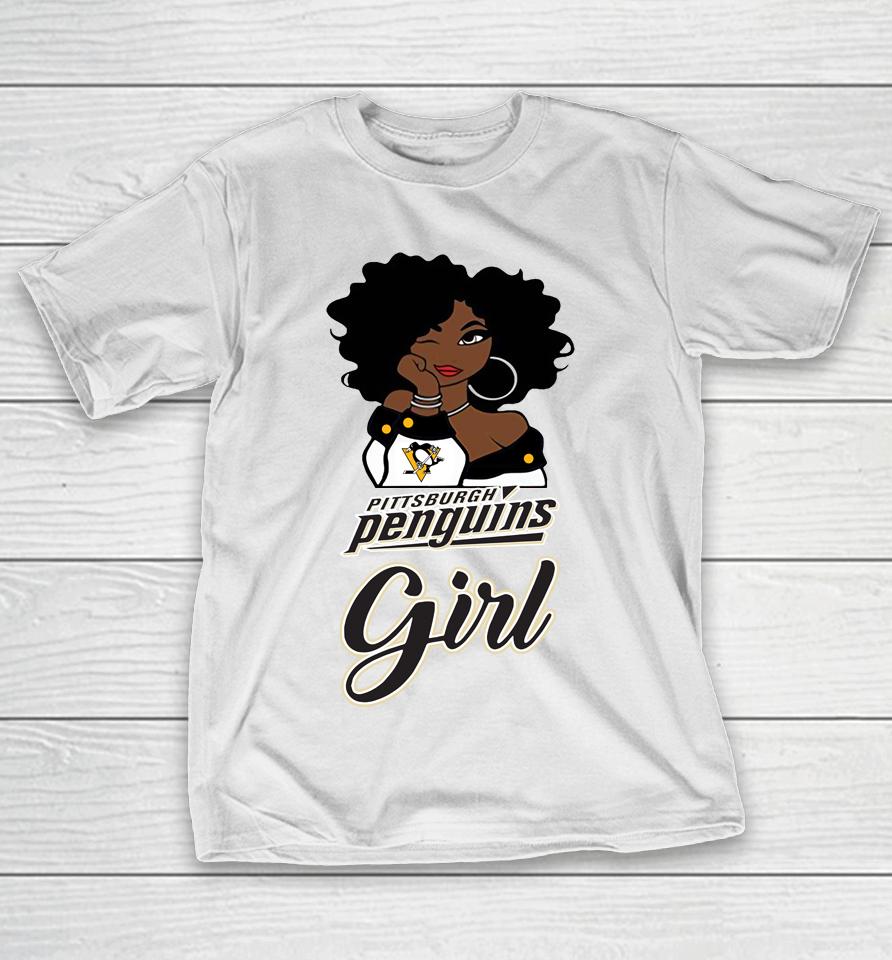 Pittsburgh Penguins Girl Nhl T-Shirt