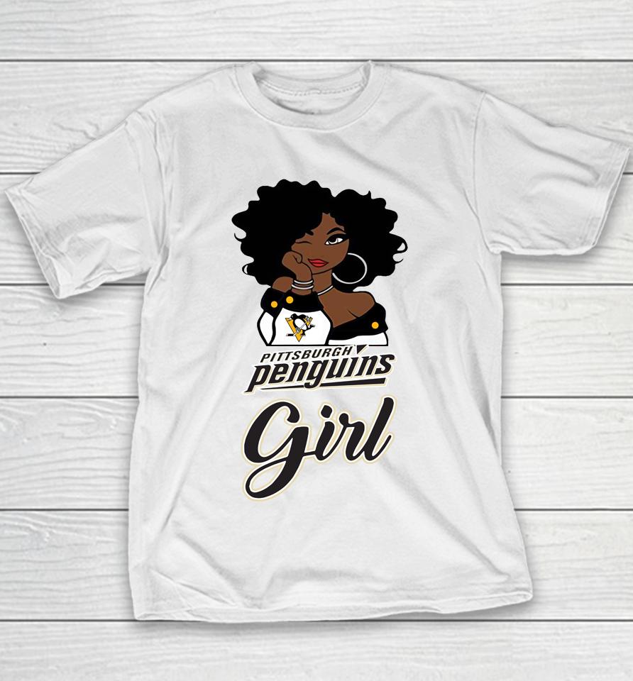 Pittsburgh Penguins Girl Nhl Youth T-Shirt