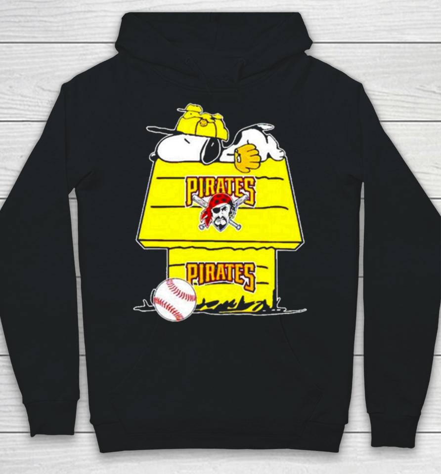 Pittsburgh Pirates Snoopy And Woodstock The Peanuts Baseball Hoodie