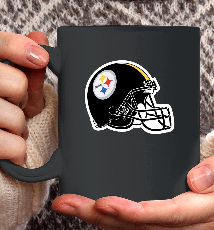 Pittsburgh Steelers Black Classic Logo Coffee Mug