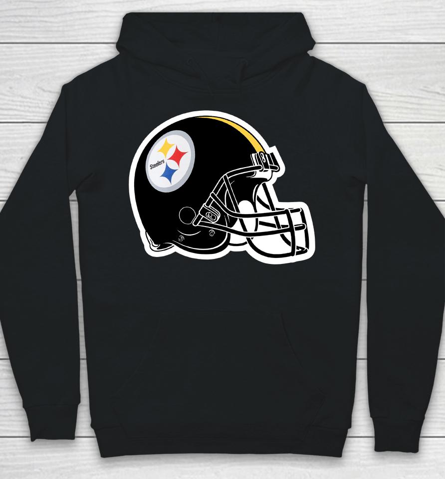Pittsburgh Steelers Black Classic Logo Hoodie