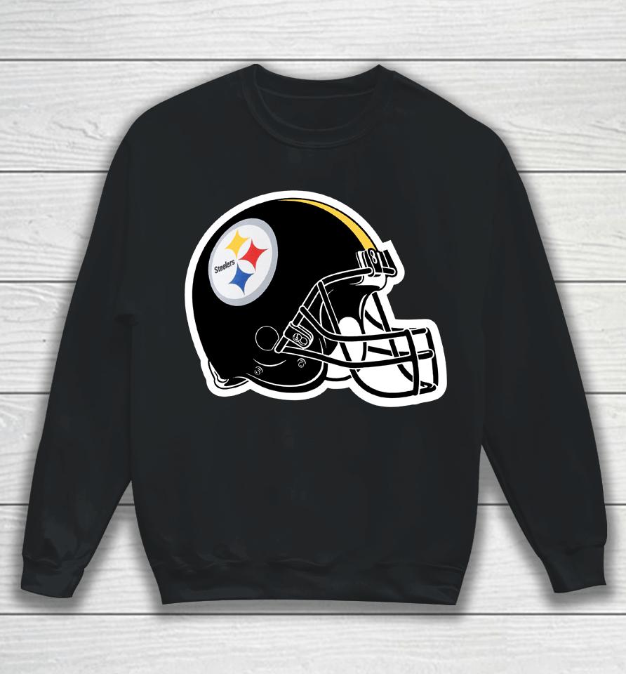 Pittsburgh Steelers Black Classic Logo Sweatshirt