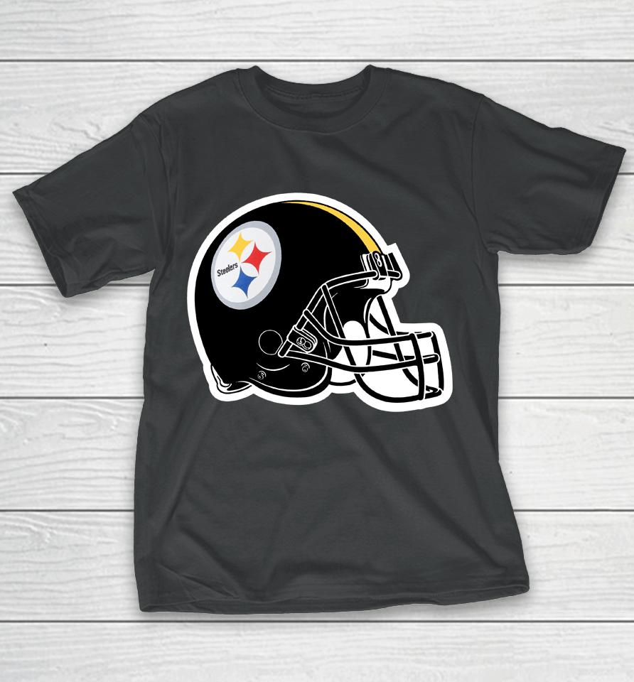 Pittsburgh Steelers Black Classic Logo T-Shirt