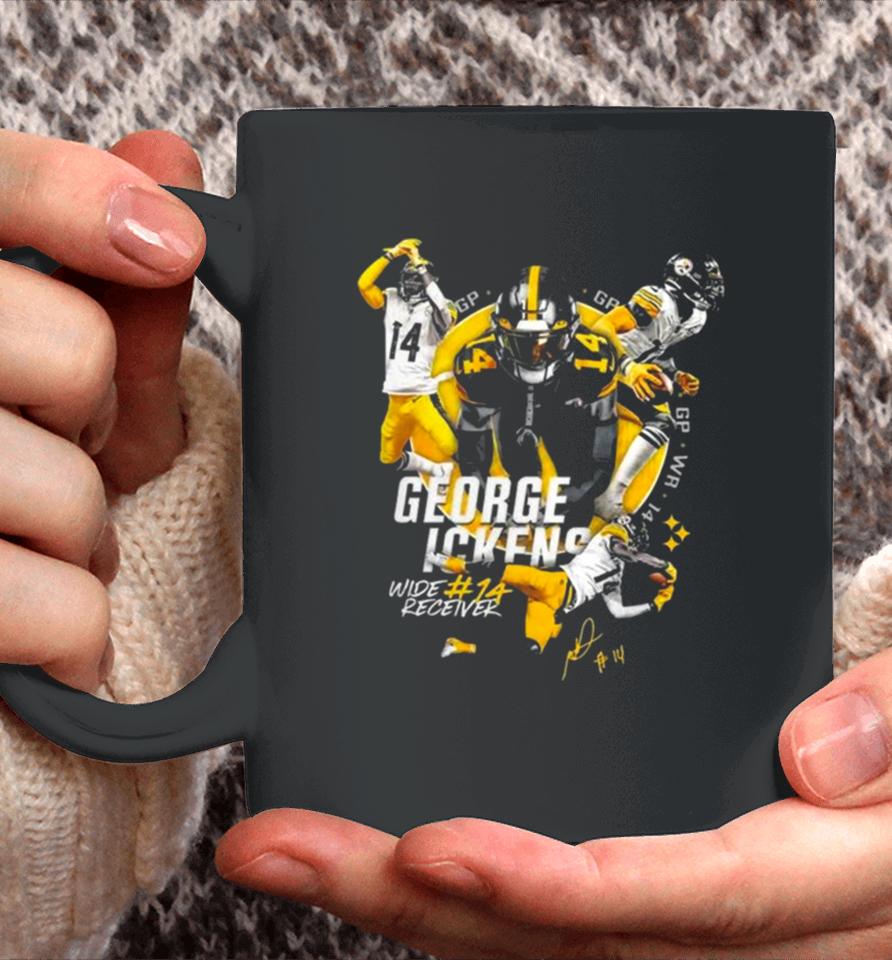 Pittsburgh Steelers George Pickens Wide Receiver Signature 2024 Coffee Mug