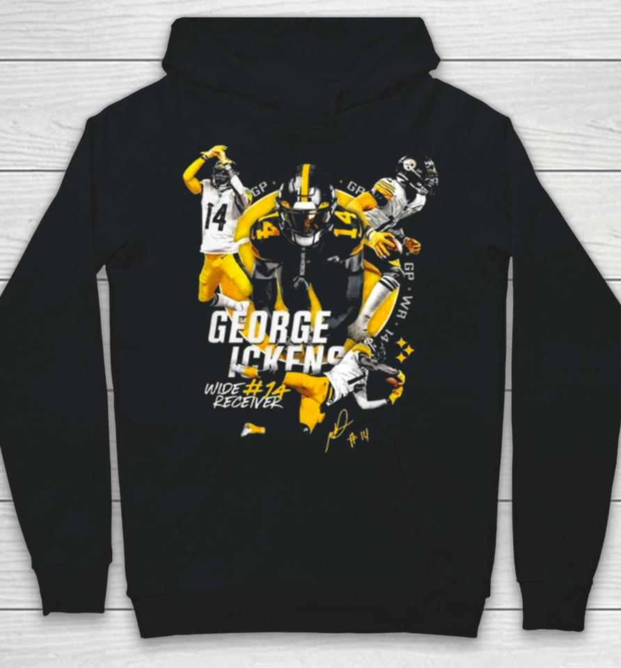 Pittsburgh Steelers George Pickens Wide Receiver Signature 2024 Hoodie