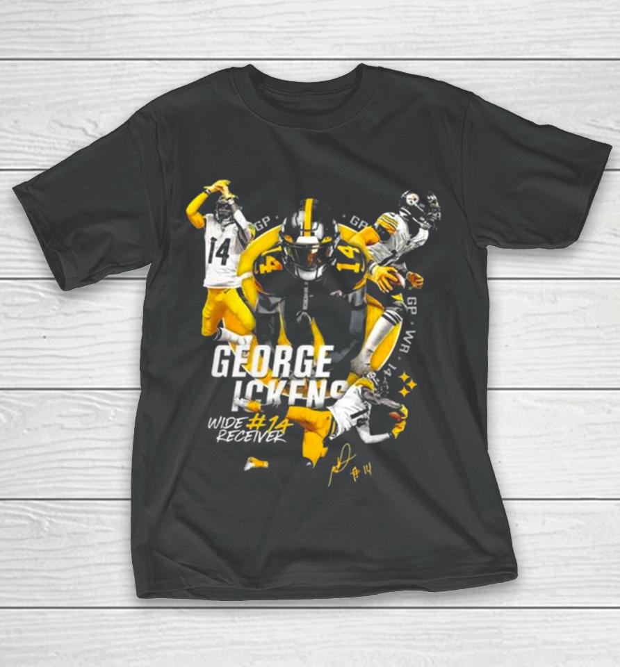Pittsburgh Steelers George Pickens Wide Receiver Signature 2024 T-Shirt
