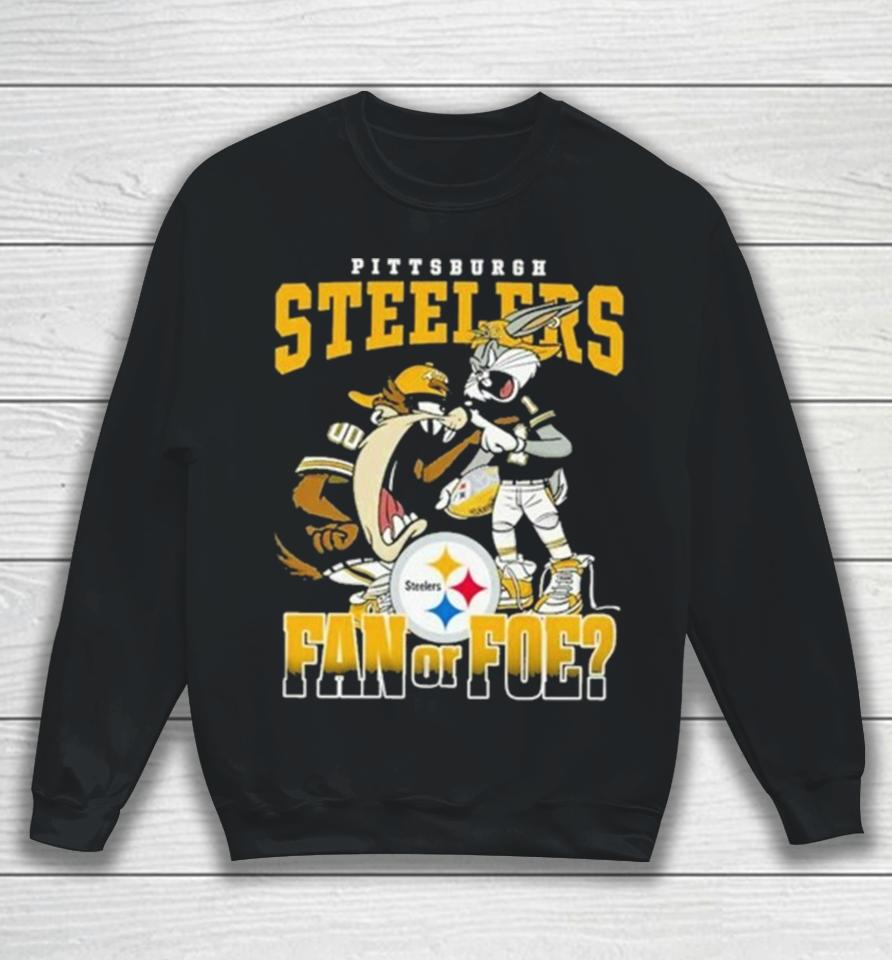 Pittsburgh Steelers Mascot Fan Or Foe 2024 Sweatshirt