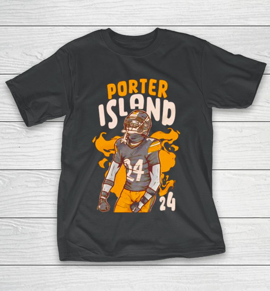 Pittsburgh Steelers Porter Island Splash 24 T-Shirt