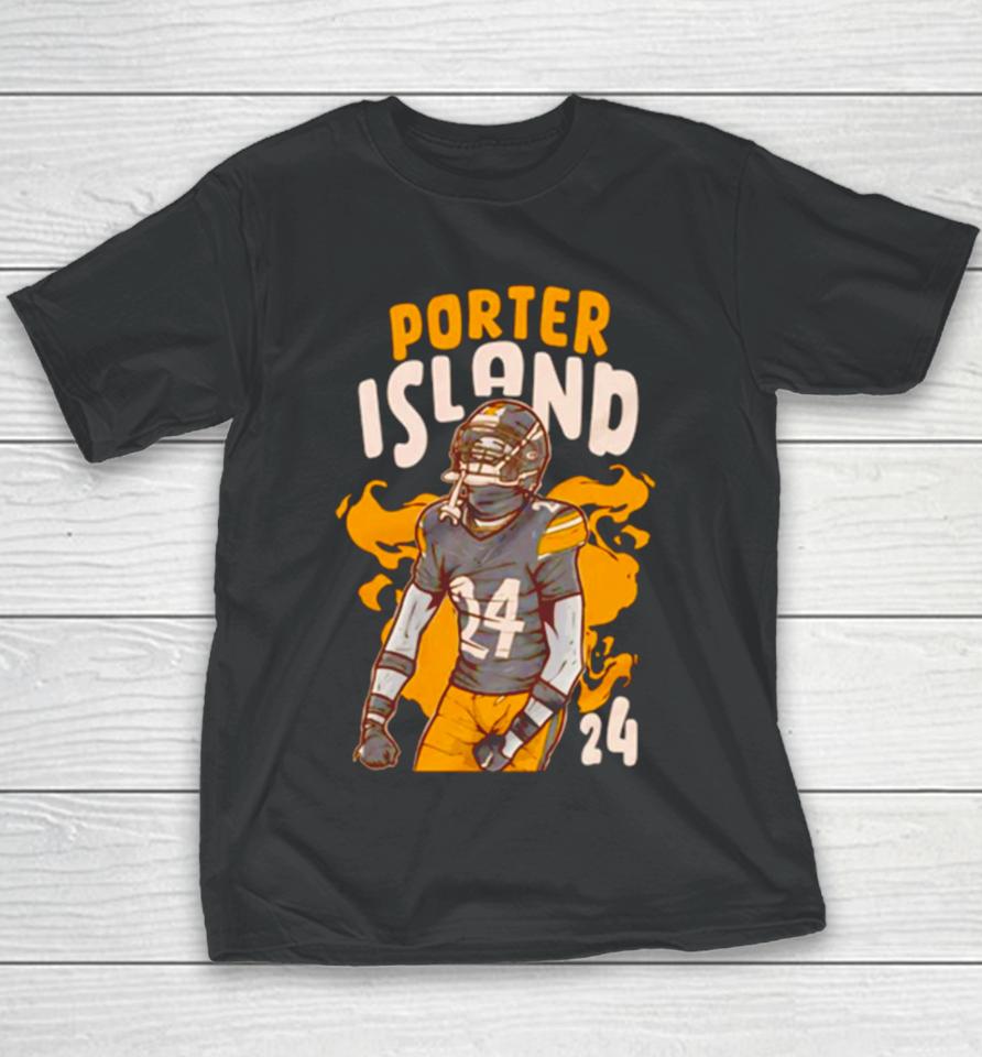 Pittsburgh Steelers Porter Island Splash 24 Youth T-Shirt