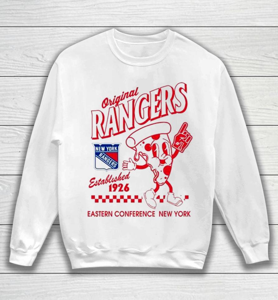 Pizza Glove #1 New York Rangers Eastern Conference Sweatshirt