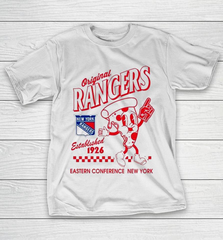 Pizza Glove #1 New York Rangers Eastern Conference T-Shirt