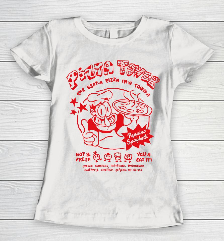 Pizza Tower Women T-Shirt