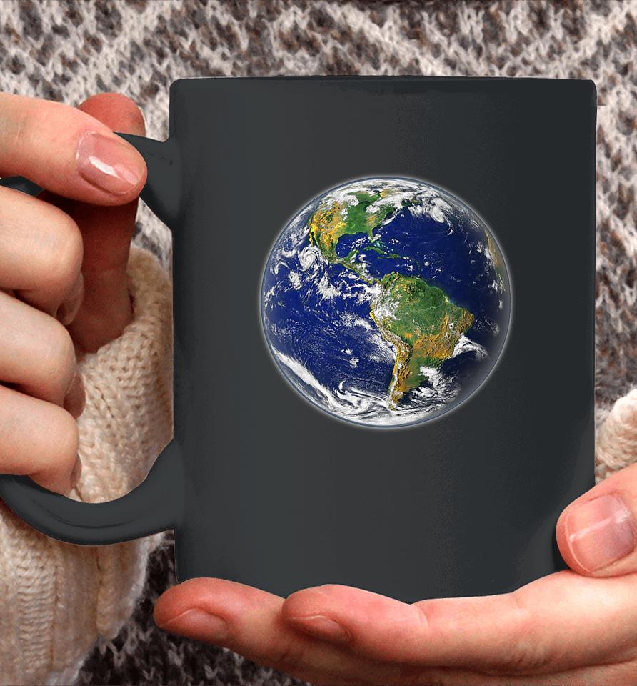 Planet Earth Globe For Earth Day Coffee Mug