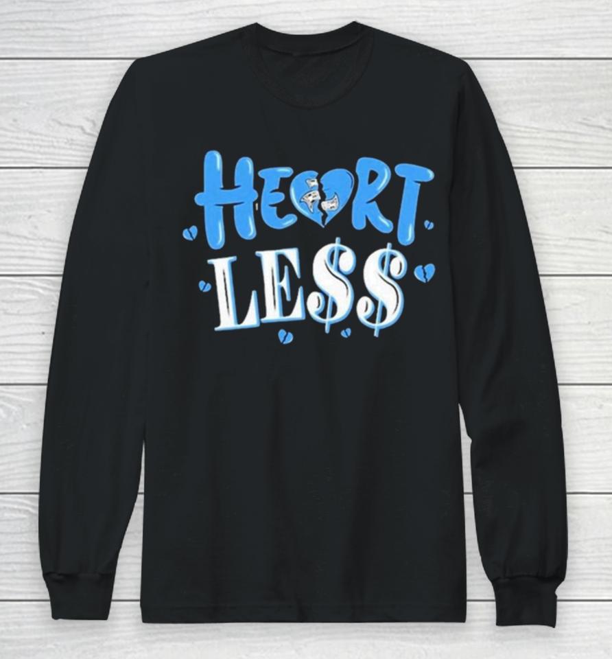 Planet Of The Grapes Heart Less Long Sleeve T-Shirt