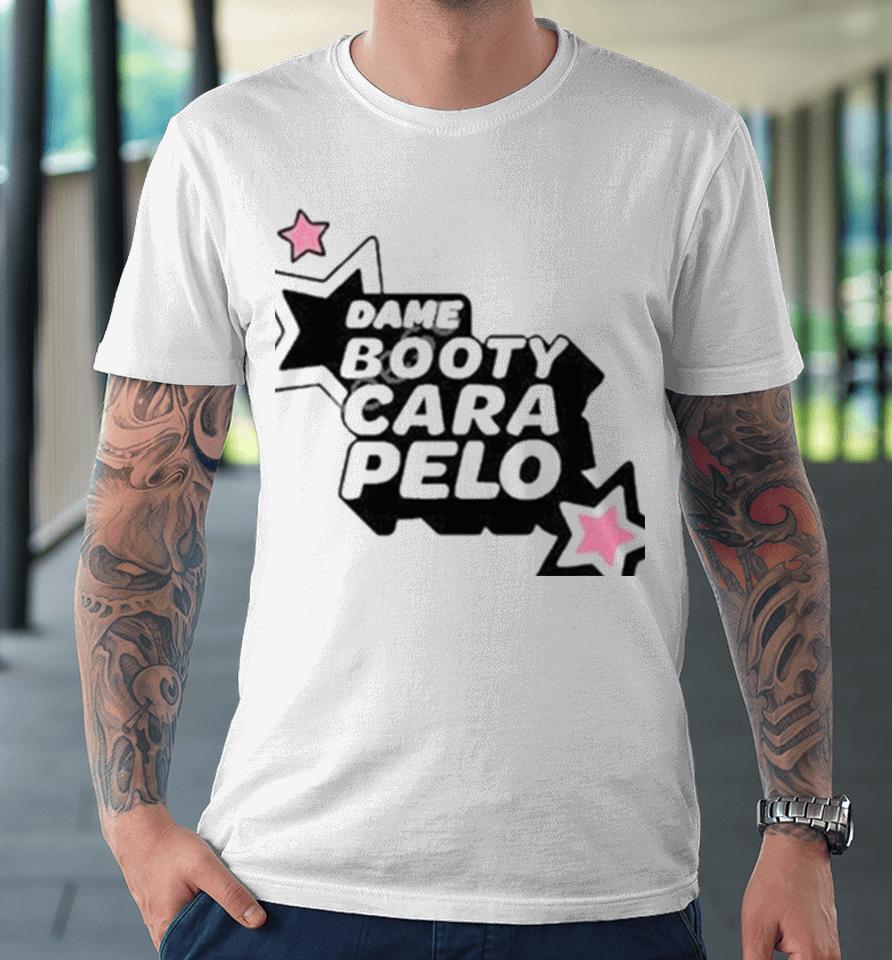 Planetamiko Dame Booty Cara Pelo Premium T-Shirt