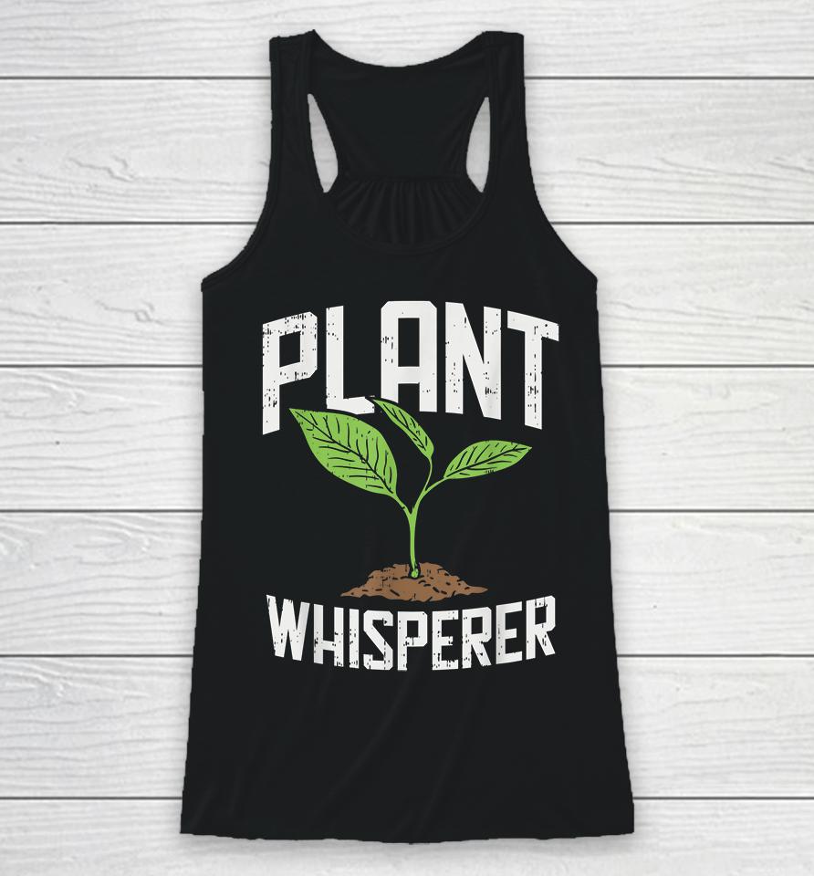 Plant Whisperer Garden Racerback Tank