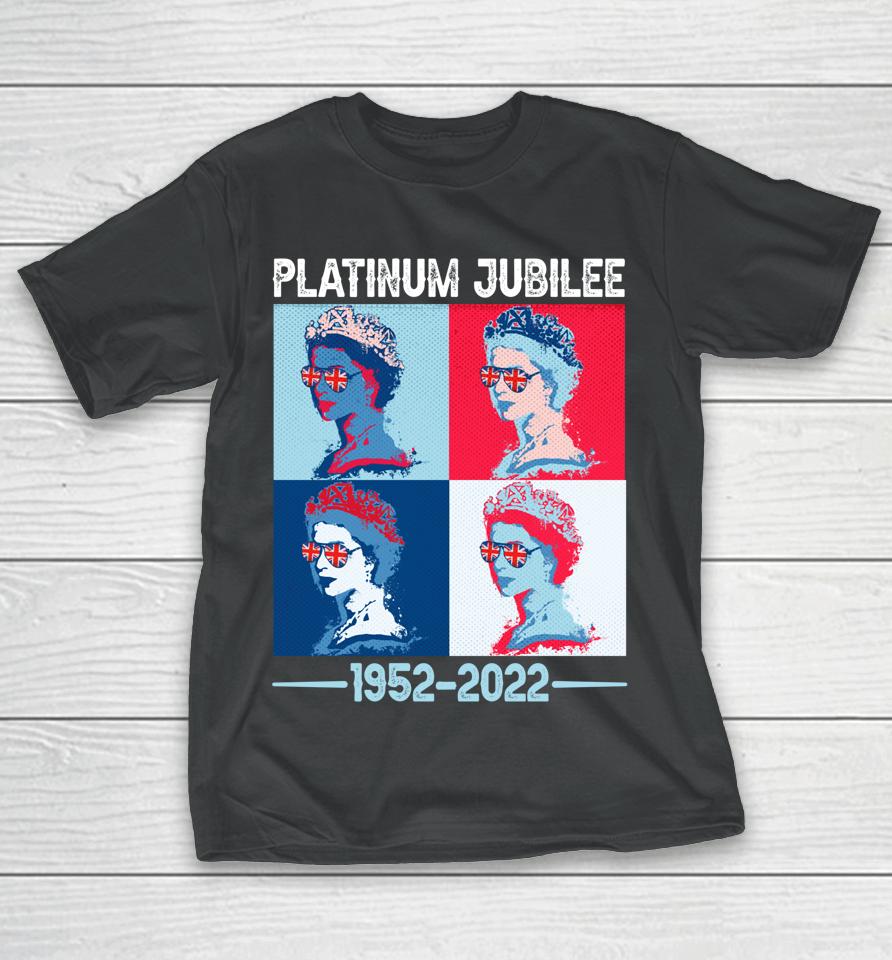 Platinum Jubilee British Monarch Queen 70 Years 2022 Jubilee T-Shirt