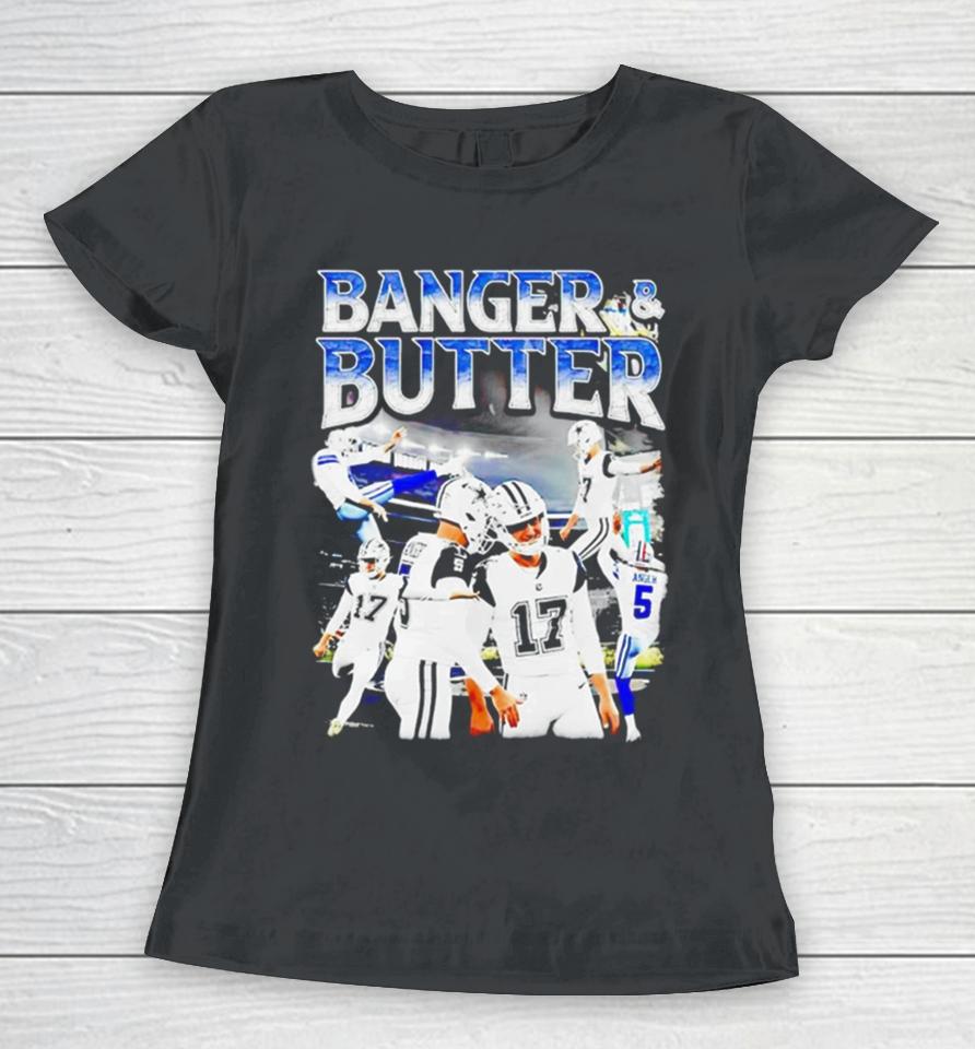 Players Dallas Cowboys Banger And Butter Women T-Shirt