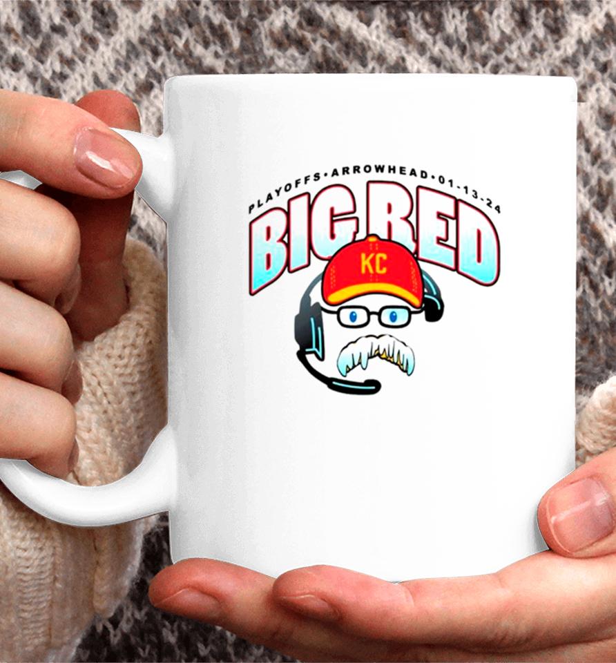 Playoffs Arrowhead Big Red Kansas City Chiefs Coach Coffee Mug