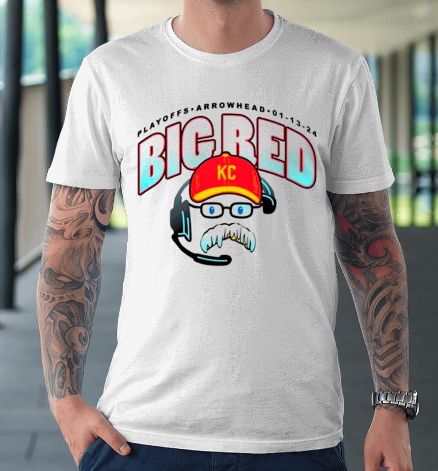 Playoffs Arrowhead Big Red Kansas City Chiefs Coach Premium T-Shirt