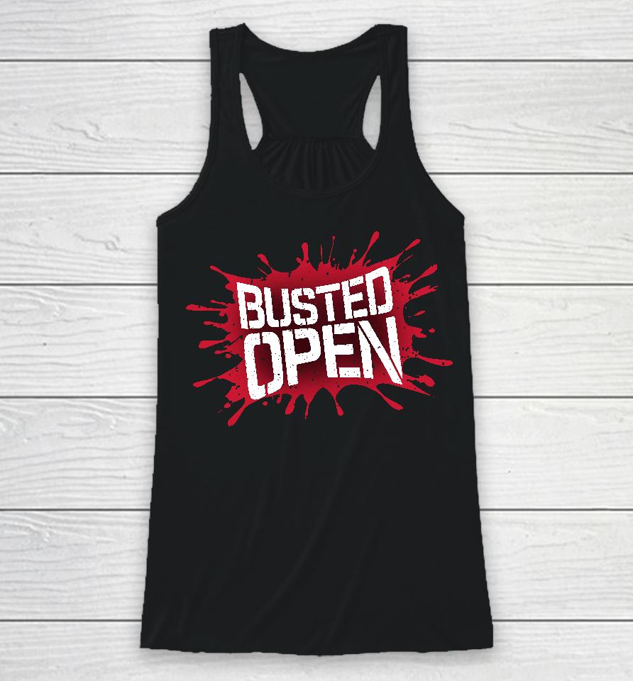 Podswag Busted Open Bloody Good Racerback Tank
