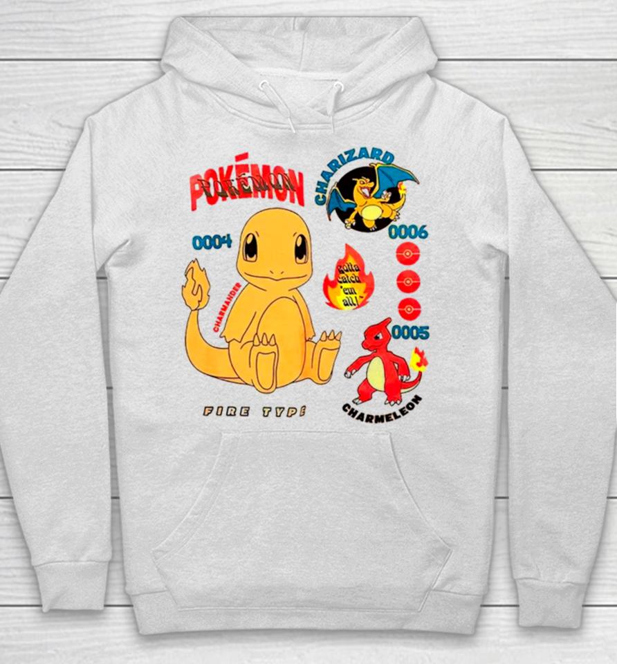 Pokemon Charmander Evolutions Youth Boxlunch Exclusive Hoodie