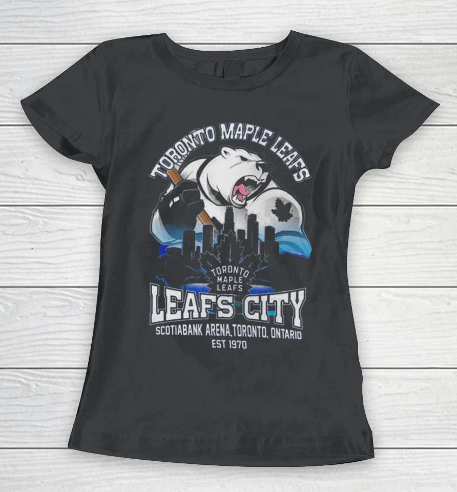 Polar Bears Toronto Maple Leafs Ice Hockey City Scotiabank Arena Est. 1970 Women T-Shirt