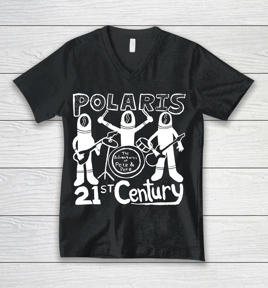 Polaris 21St Century Unisex V-Neck T-Shirt