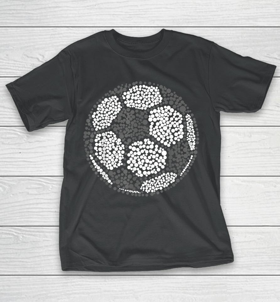 Polka Dot Soccer Lover Player International Dot Day T-Shirt