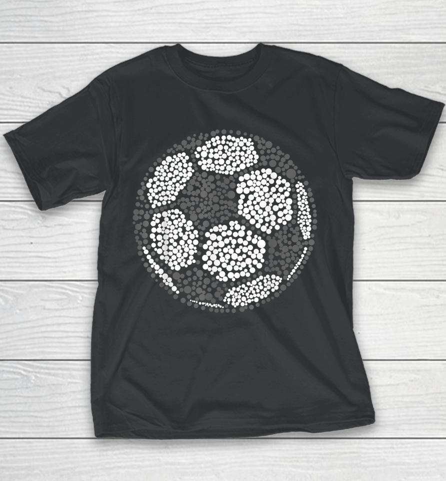 Polka Dot Soccer Lover Player International Dot Day Youth T-Shirt