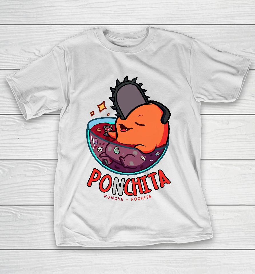 Ponchita Ponche Pochita T-Shirt
