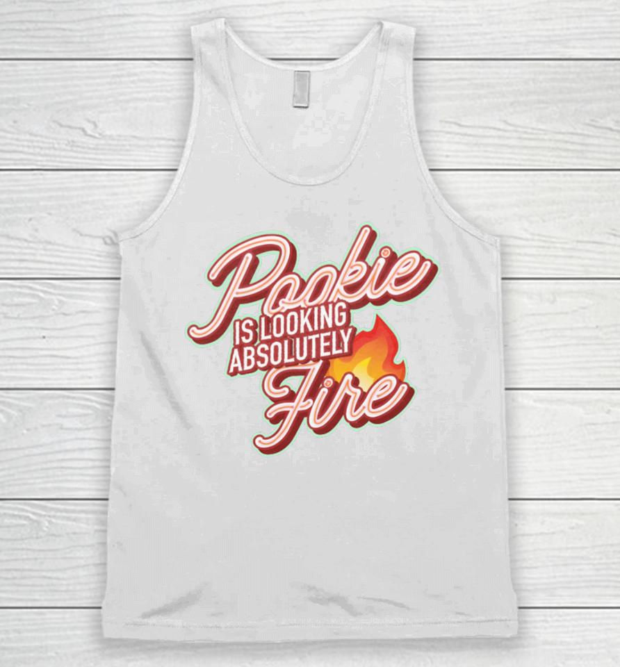 Pookie Is Looking Absolutely Fire Unisex Tank Top