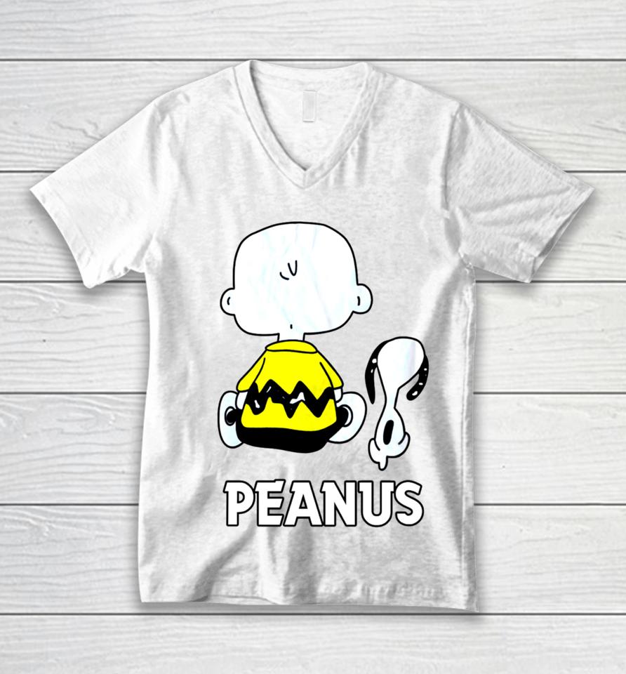 Poorly Translated Shirt Peanus Unisex V-Neck T-Shirt