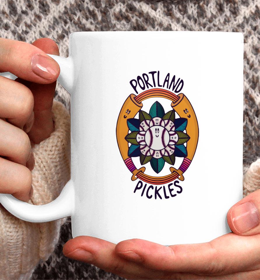 Portland Pickles 2023 February Artist Series Mandy Grotie Coffee Mug