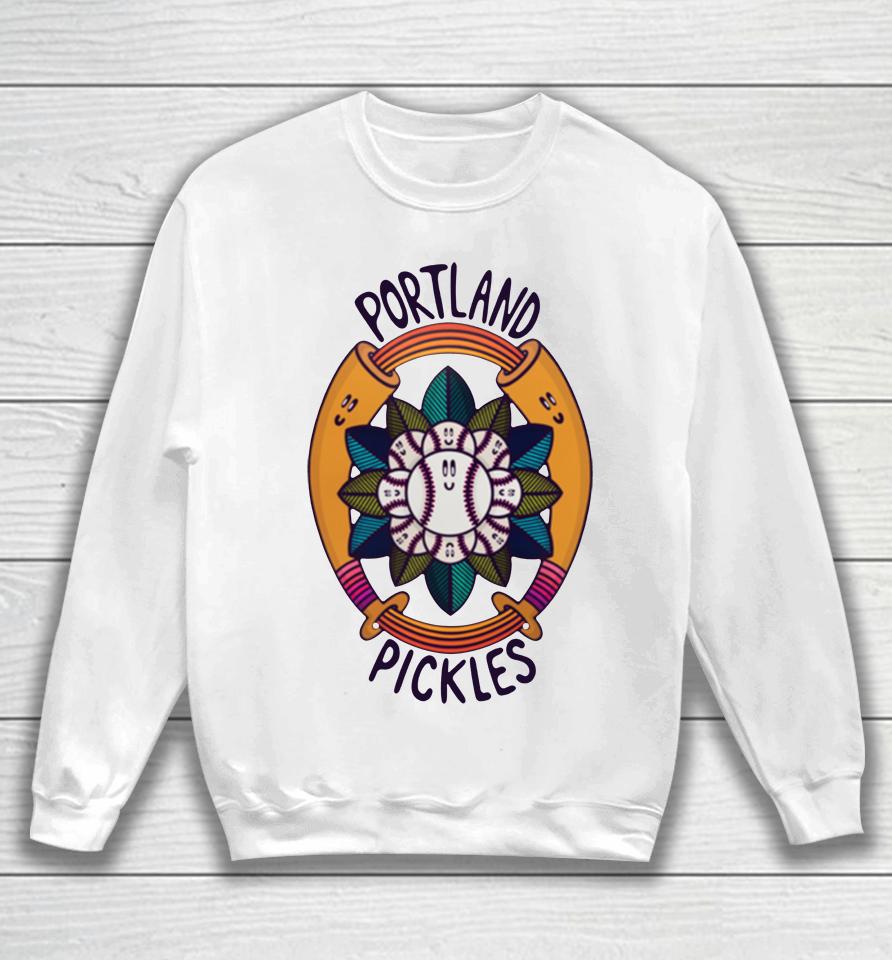 Portland Pickles 2023 February Artist Series Mandy Grotie Sweatshirt