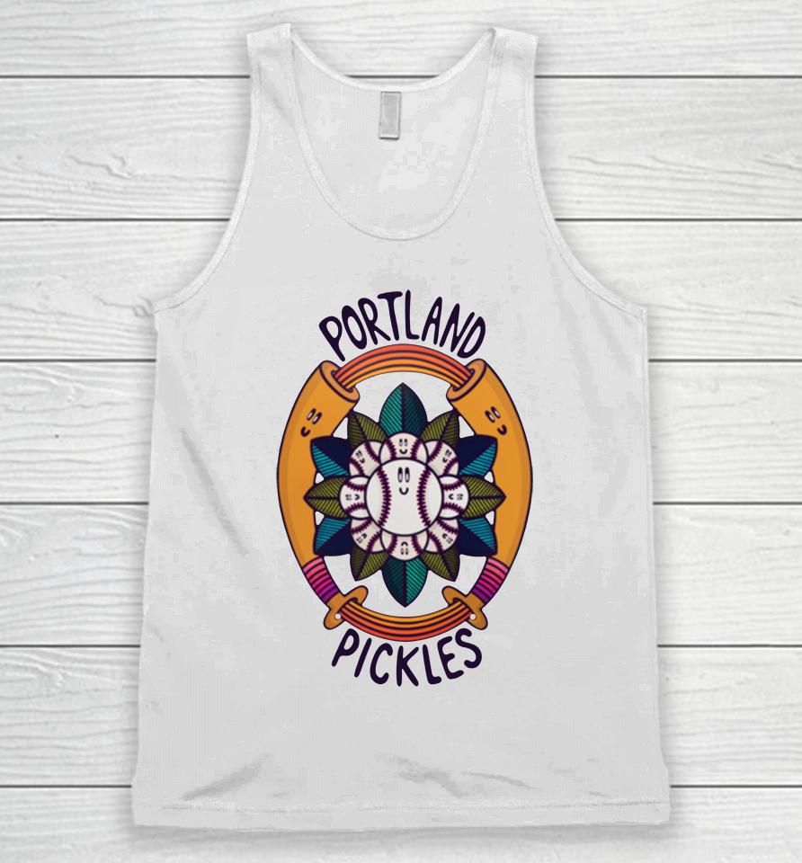 Portland Pickles 2023 February Artist Series Mandy Grotie Unisex Tank Top