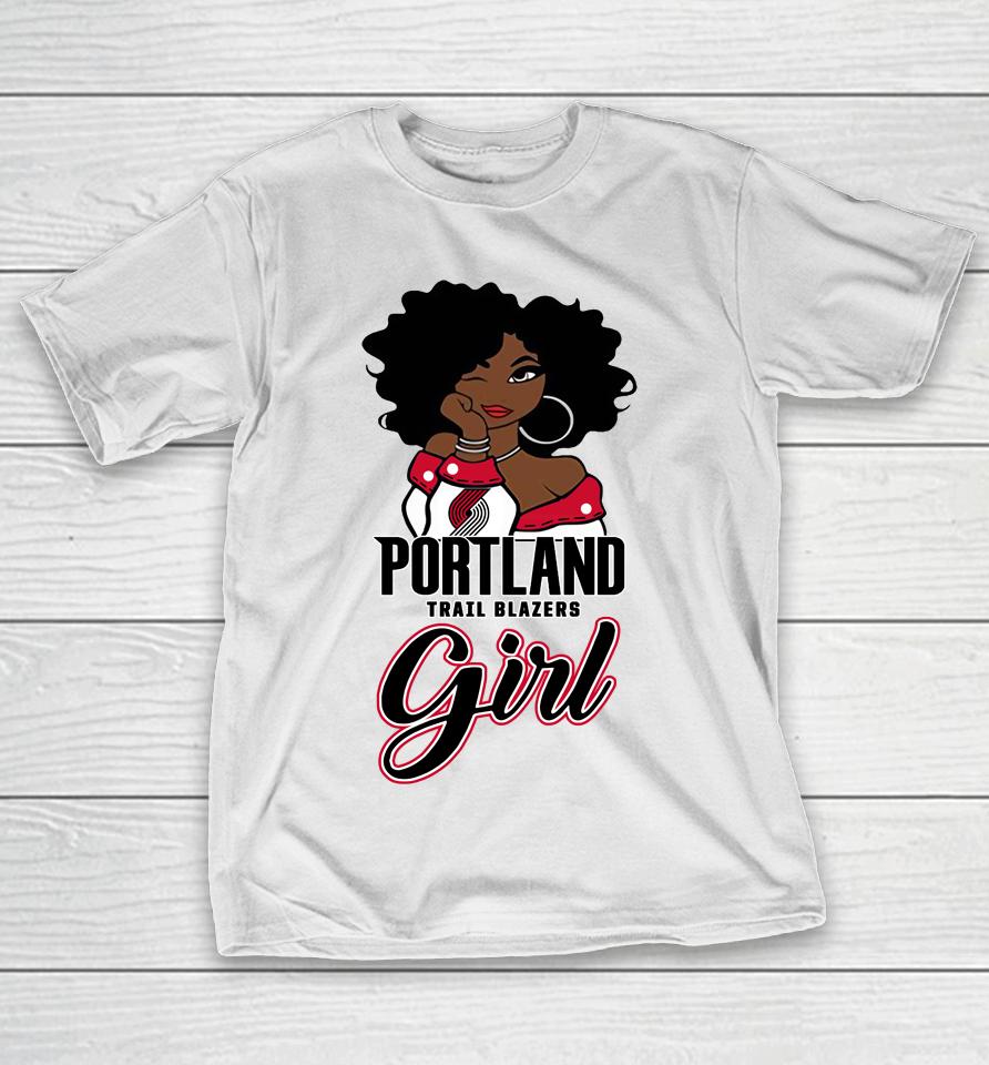 Portland Trail Blazers Girl Nba T-Shirt